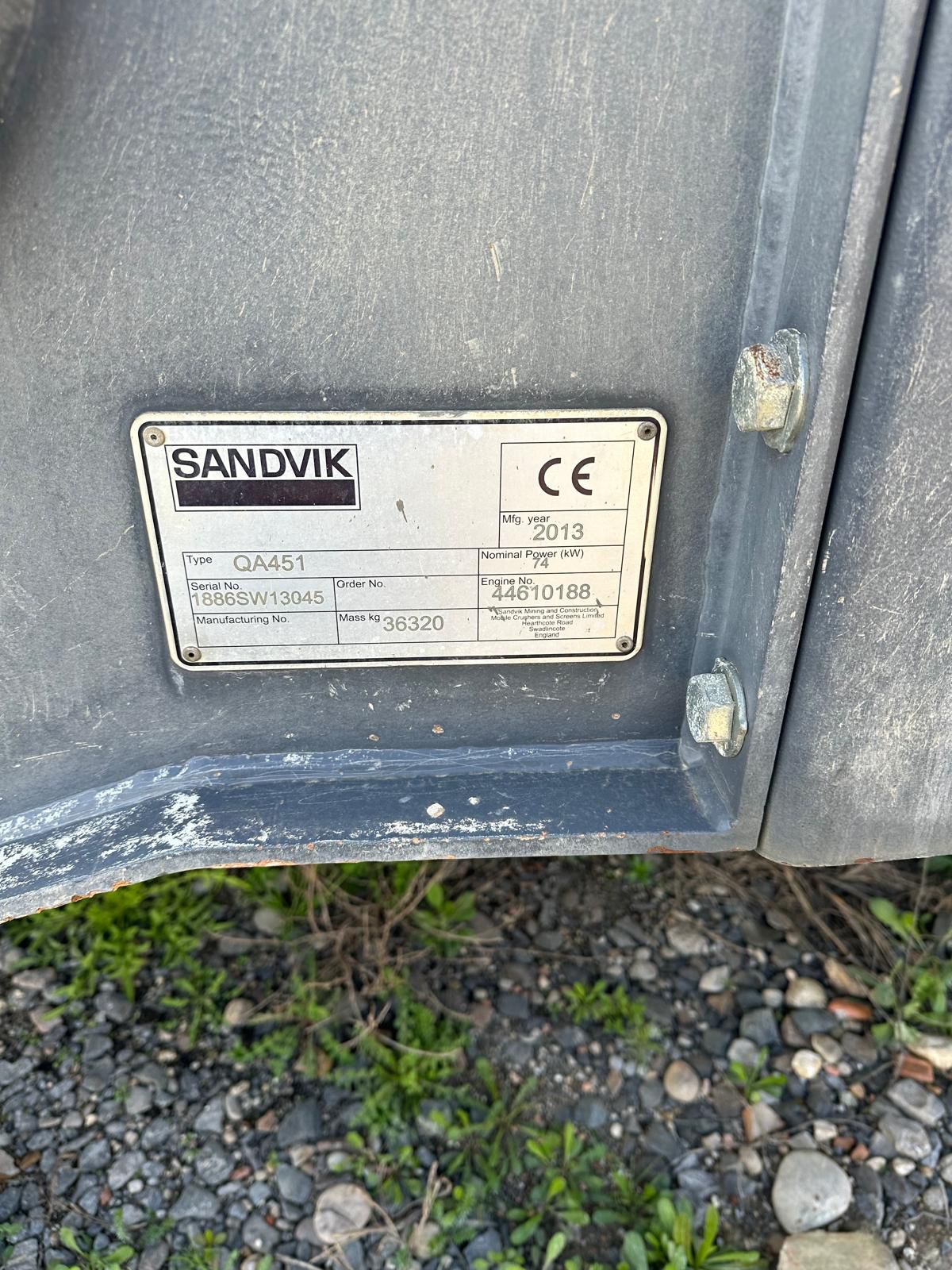 SANDVIK QA451 - Imagen 7