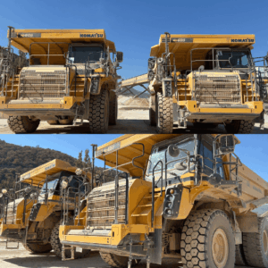 2 x KOMATSU HD605